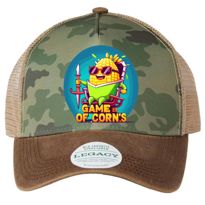 Game Of Corns Corn Cob Farmer Nerd Geek Cute Gift Legacy Tie Dye Trucker Hat