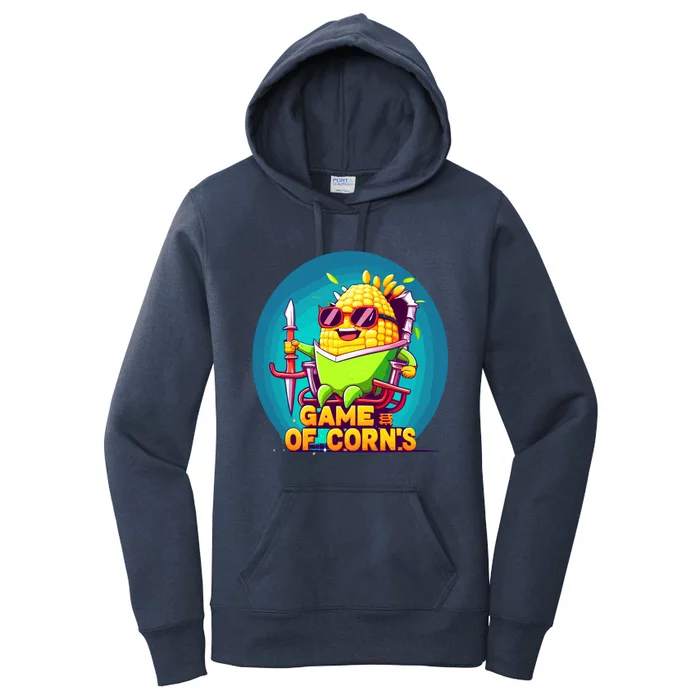 Game Of Corns Corn Cob Farmer Nerd Geek Cute Gift Women's Pullover Hoodie