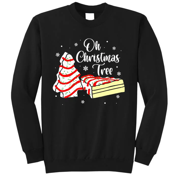 Groovy Oh Christmas Tree Cakes Debbie Becky Sweatshirt