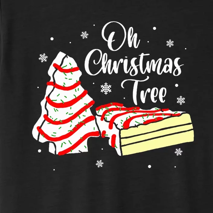 Groovy Oh Christmas Tree Cakes Debbie Becky ChromaSoft Performance T-Shirt