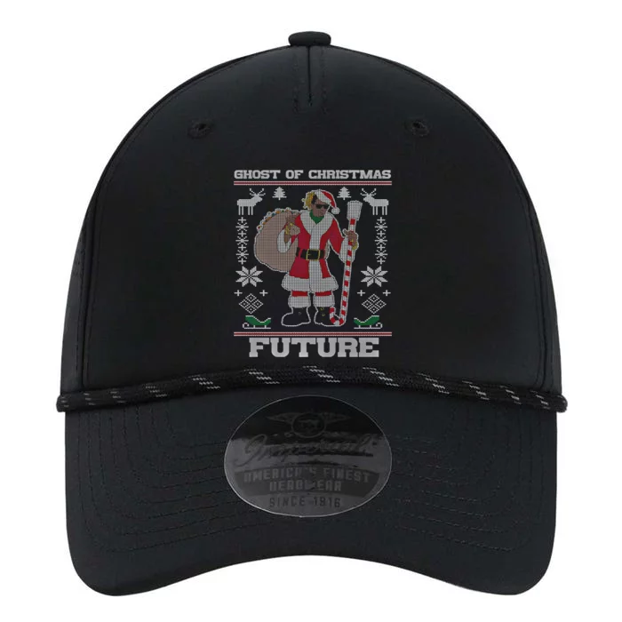 Ghost Of Christmas Future Ugly Christmas Sweater Rap Gift Performance The Dyno Cap