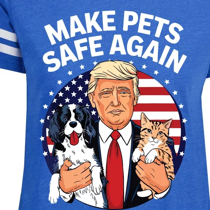 Goose Ohio Cats And Dogs 2024 Debate Make Pets Safe Again Enza Ladies Jersey Football T-Shirt