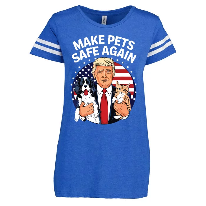 Goose Ohio Cats And Dogs 2024 Debate Make Pets Safe Again Enza Ladies Jersey Football T-Shirt