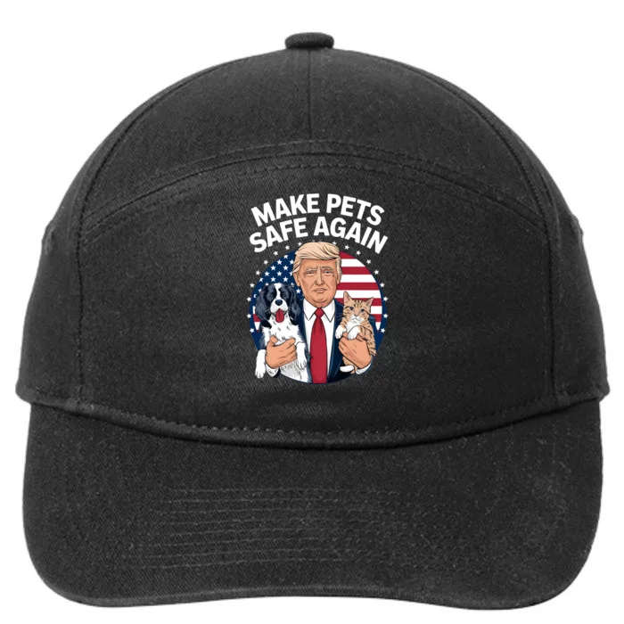 Goose Ohio Cats And Dogs 2024 Debate Make Pets Safe Again 7-Panel Snapback Hat