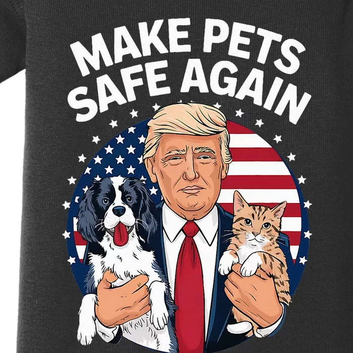 Goose Ohio Cats And Dogs 2024 Debate Make Pets Safe Again Baby Bodysuit