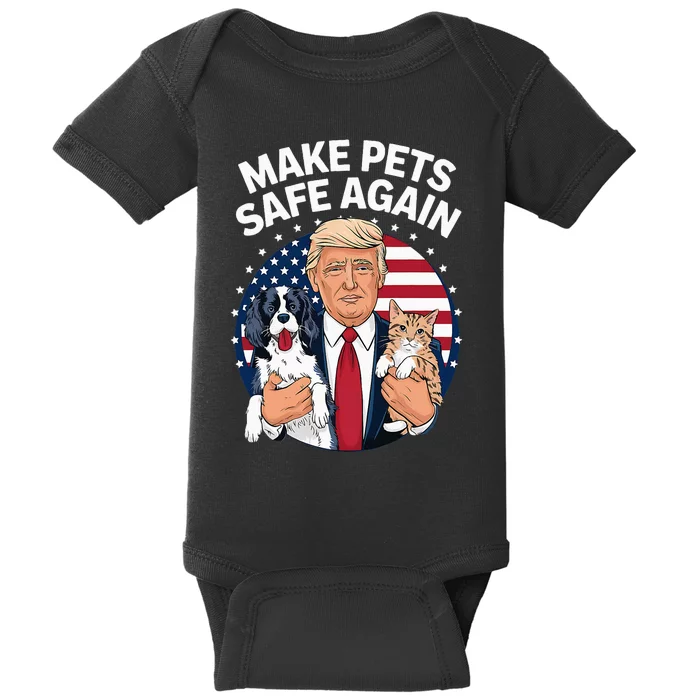 Goose Ohio Cats And Dogs 2024 Debate Make Pets Safe Again Baby Bodysuit