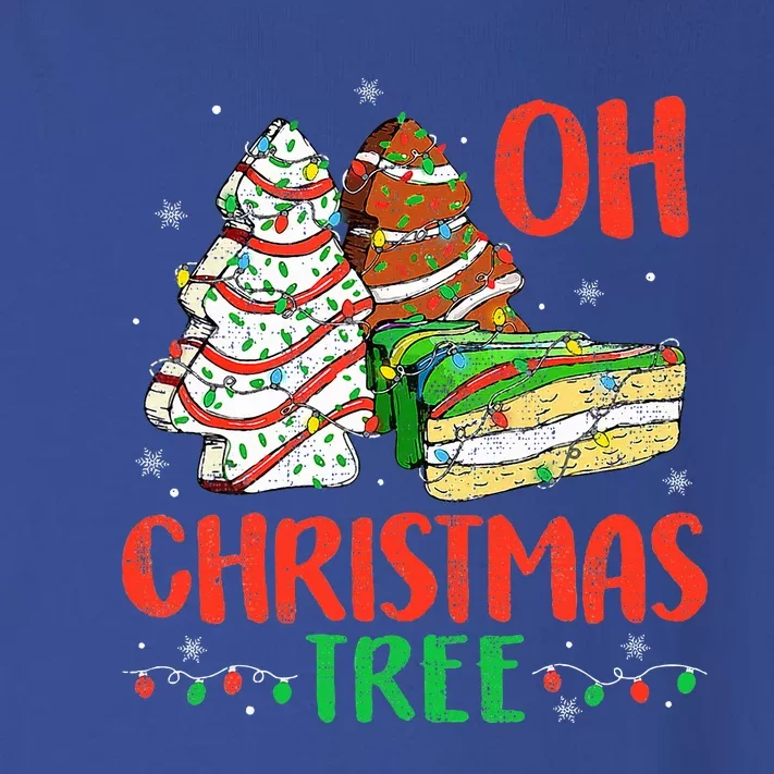 Groovy Oh Christmas Tree Cakes Debbie Becky Jen Cake Lovers Toddler Long Sleeve Shirt