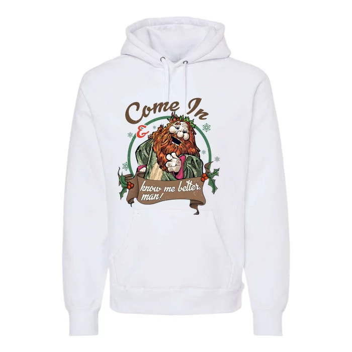 Ghost Of Christmas Present Know Me Better Man Premium Hoodie