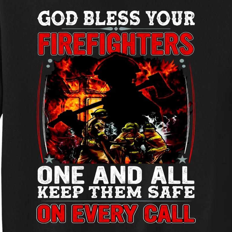 God Bless Firefighters Sweatshirt