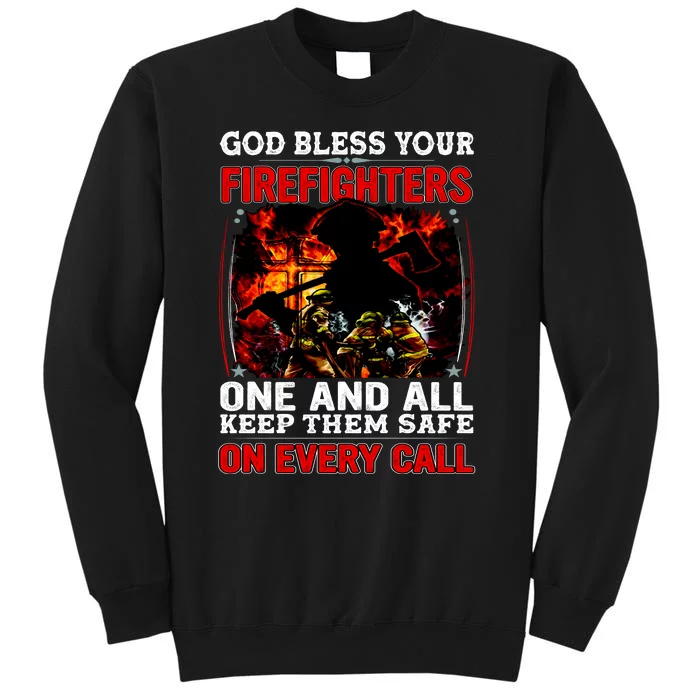 God Bless Firefighters Sweatshirt