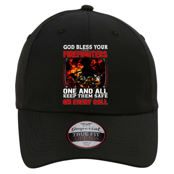 God Bless Firefighters The Original Performance Cap