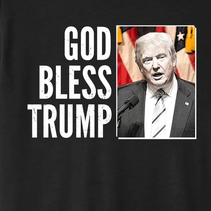 God Bless Trump ChromaSoft Performance T-Shirt