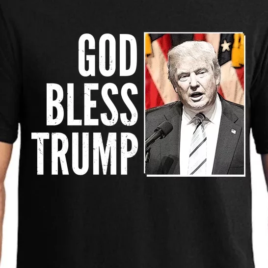 God Bless Trump Pajama Set