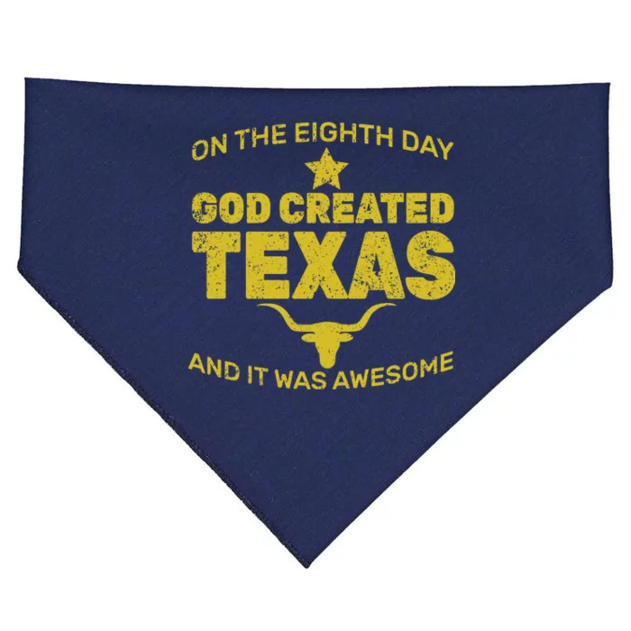 God Created Texas USA-Made Doggie Bandana