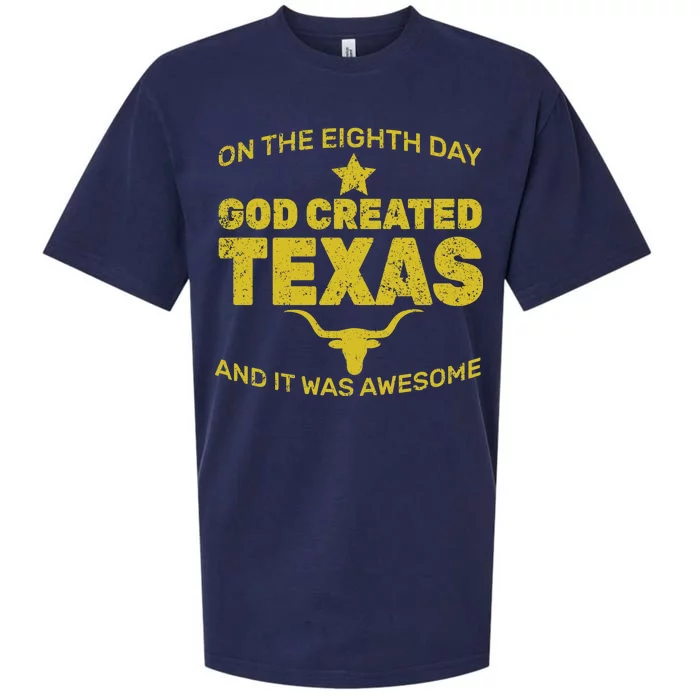 God Created Texas Sueded Cloud Jersey T-Shirt