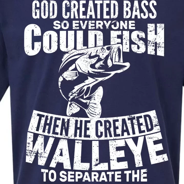 God Created Walleye Sueded Cloud Jersey T-Shirt