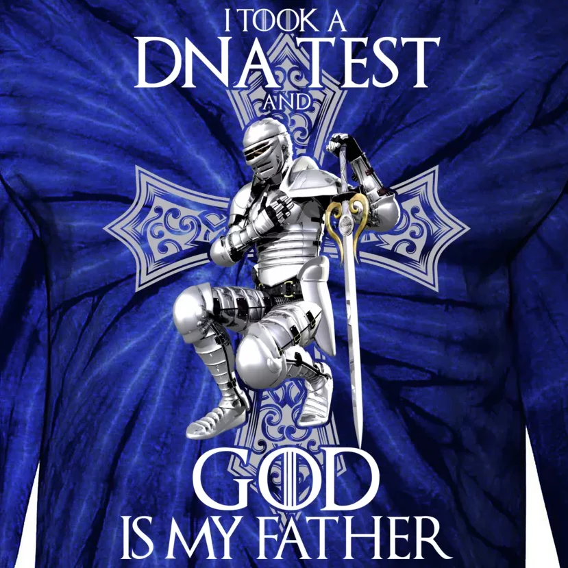 God DNA Test Tie-Dye Long Sleeve Shirt