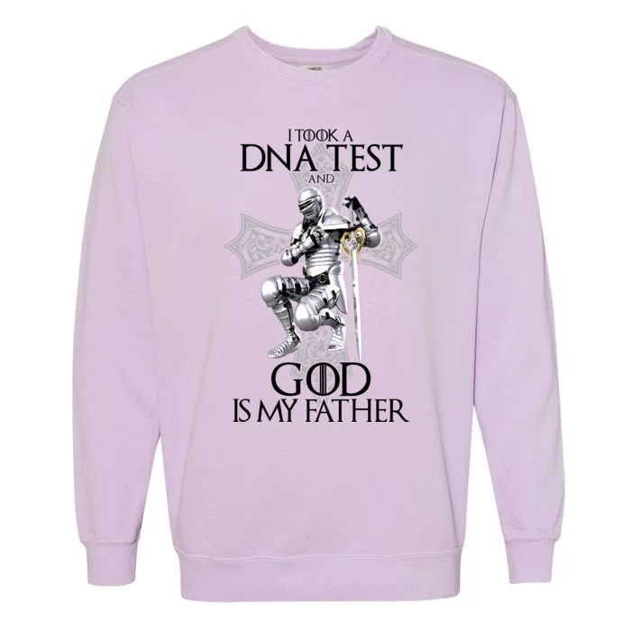 God DNA Test Garment-Dyed Sweatshirt