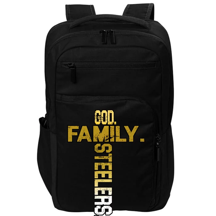 God Family Steelers Impact Tech Backpack