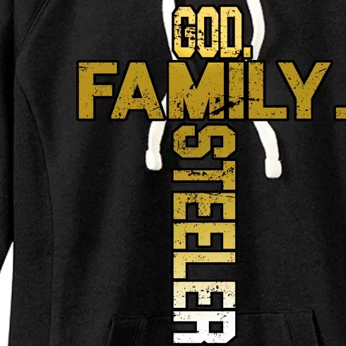 God Family Steelers Women's Fleece Hoodie