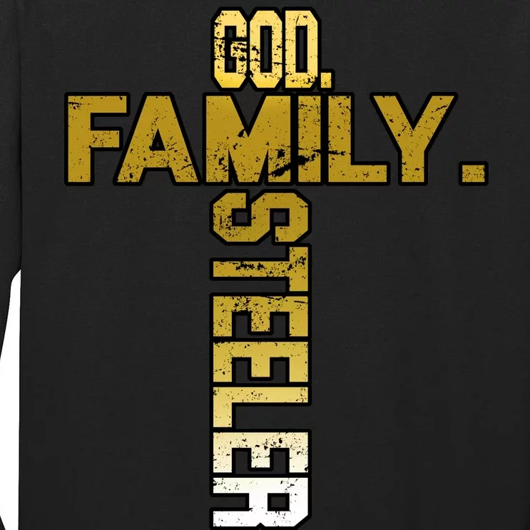 God Family Steelers Tall Long Sleeve T-Shirt