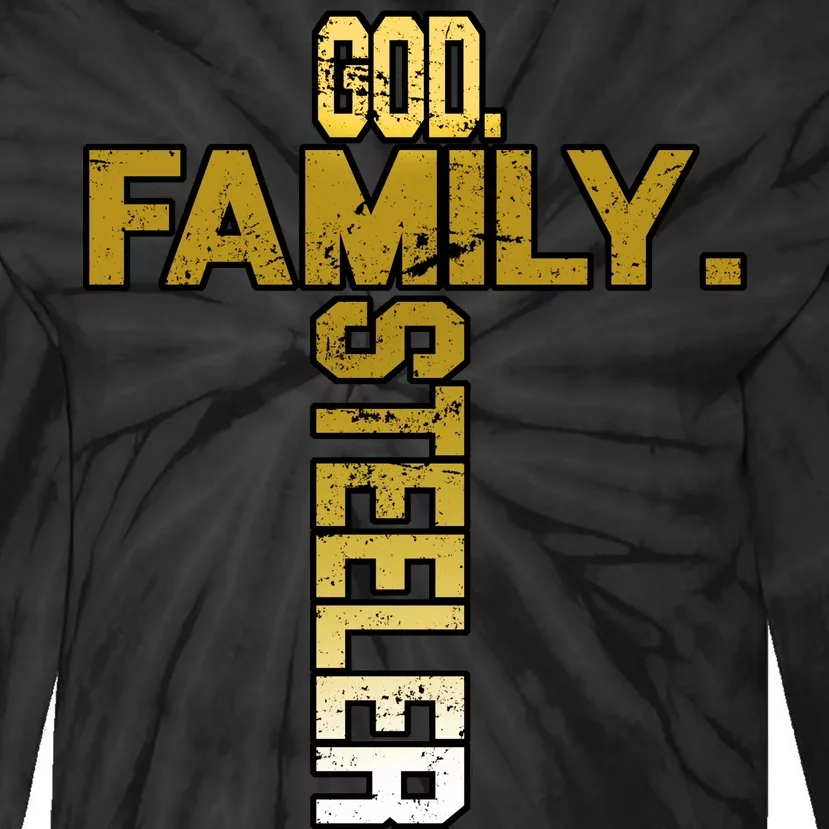 God Family Steelers Tie-Dye Long Sleeve Shirt