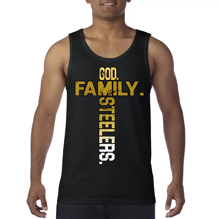 God Family Steelers Tank Top