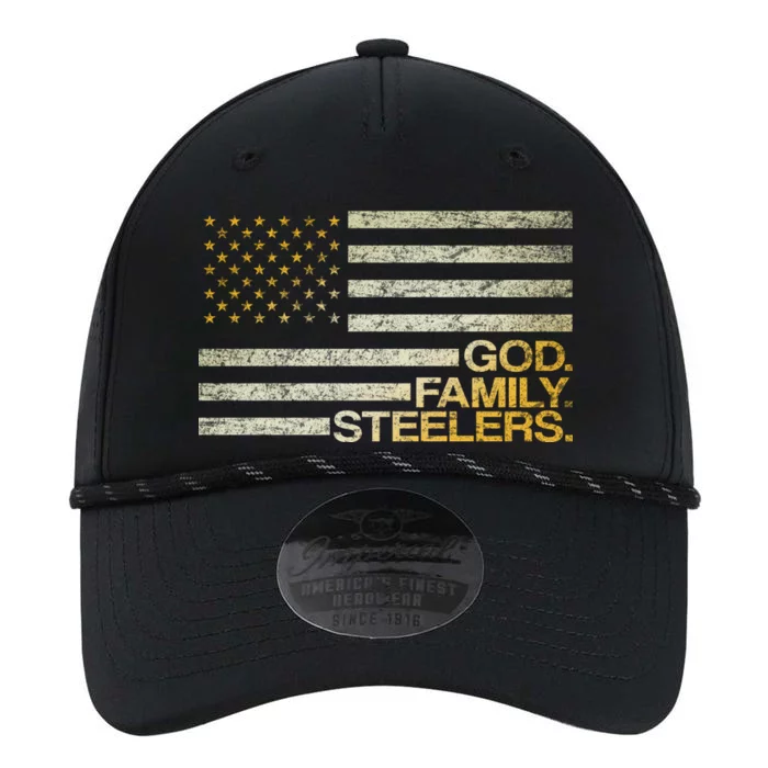 God Family Steelers American Football Flag Performance The Dyno Cap