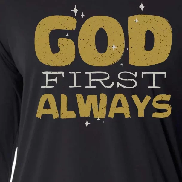 God First Always Cooling Performance Long Sleeve Crew