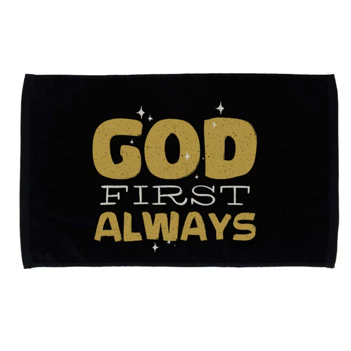 God First Always Microfiber Hand Towel