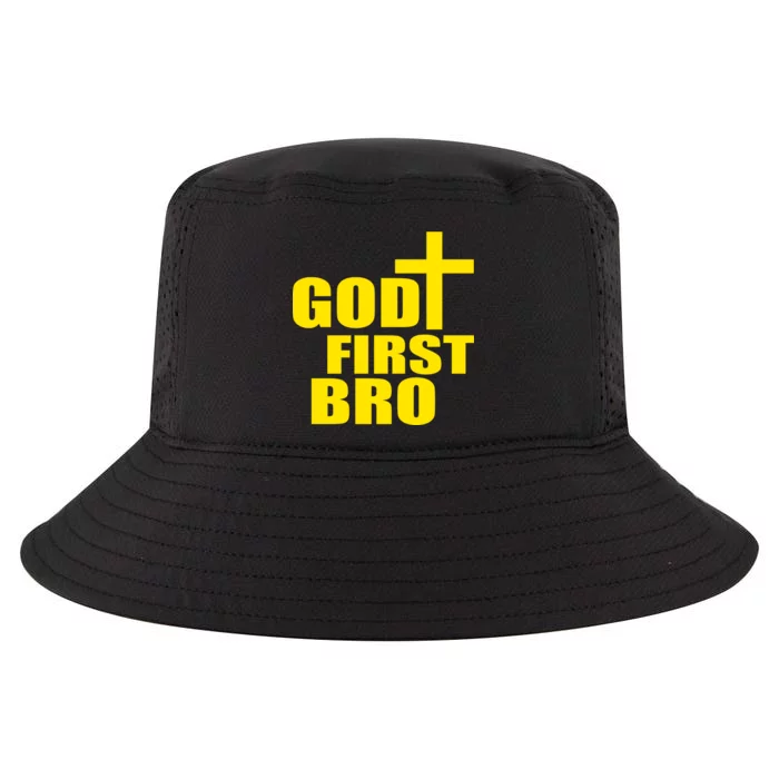 God First Bro Cool Comfort Performance Bucket Hat