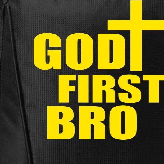 God First Bro City Backpack