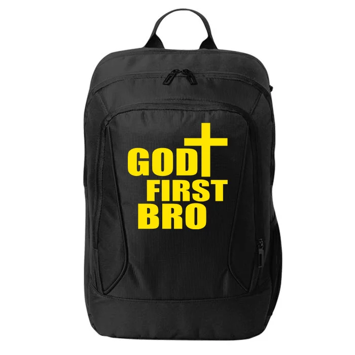 God First Bro City Backpack