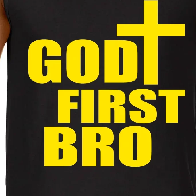 God First Bro Comfort Colors® Tank Top