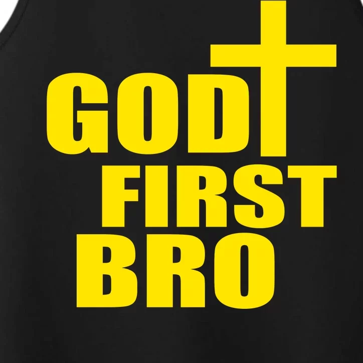 God First Bro Performance Tank