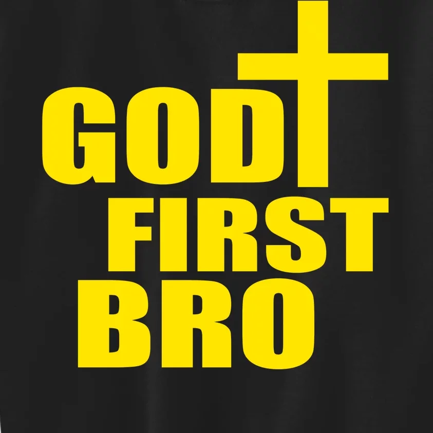 God First Bro Kids Sweatshirt