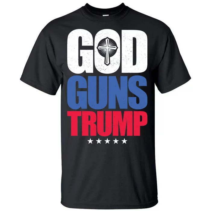 God Guns & Donald Trump Tall T-Shirt