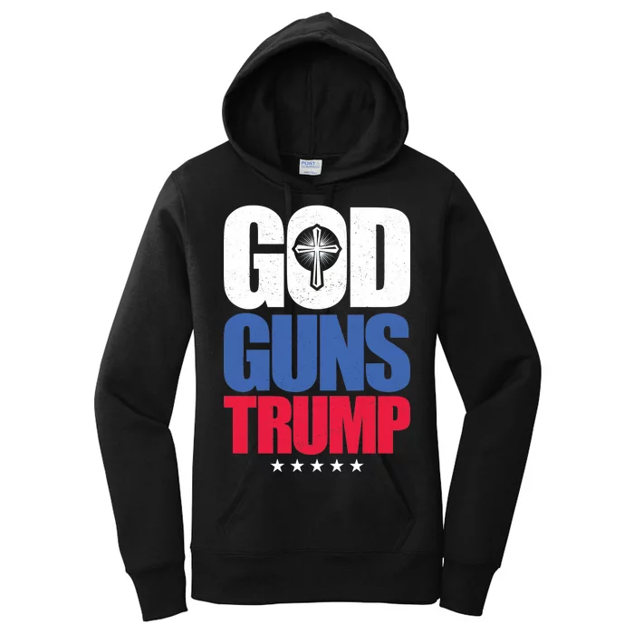 God Guns & Donald Trump Women's Pullover Hoodie