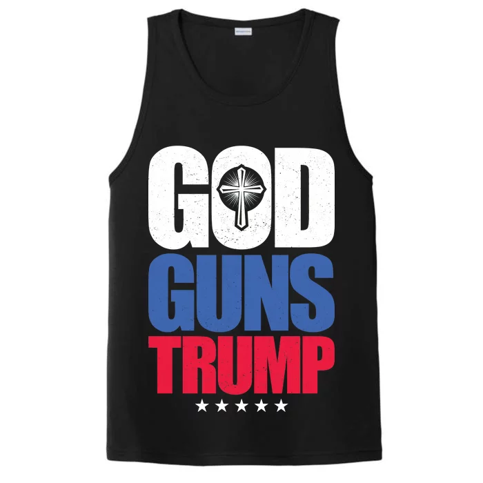 God Guns & Donald Trump Performance Tank