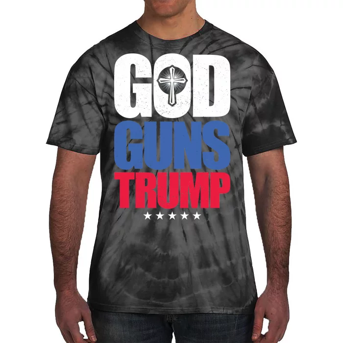 God Guns & Donald Trump Tie-Dye T-Shirt