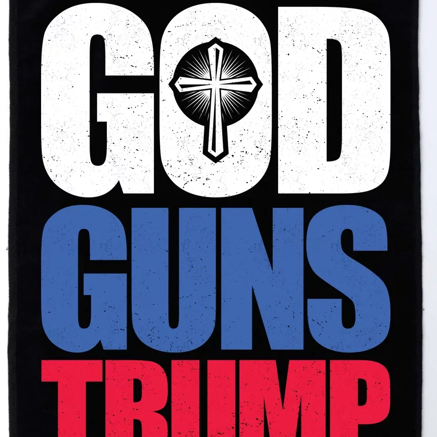 God Guns & Donald Trump Platinum Collection Golf Towel