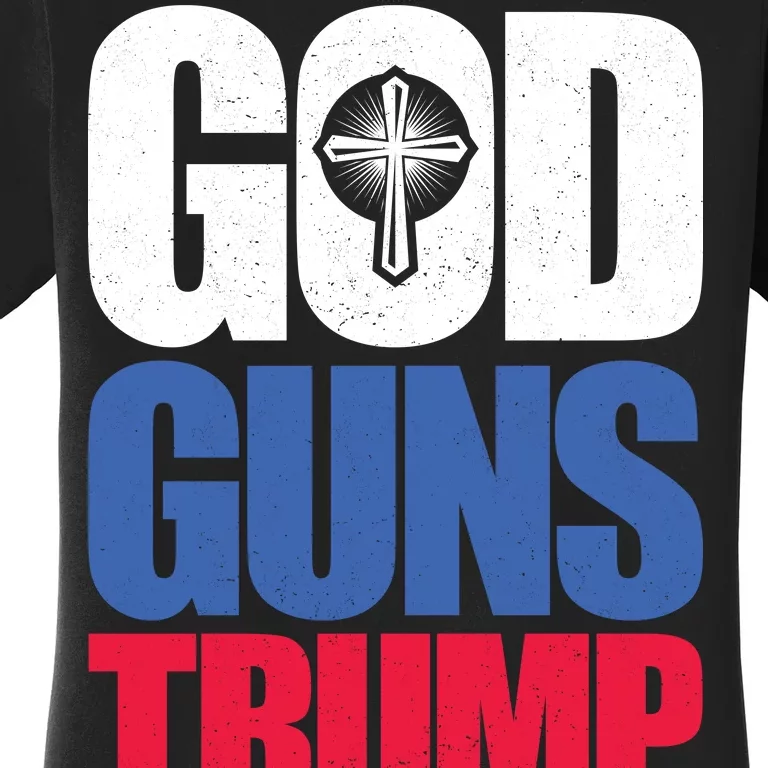 God Guns & Donald Trump Women's T-Shirt