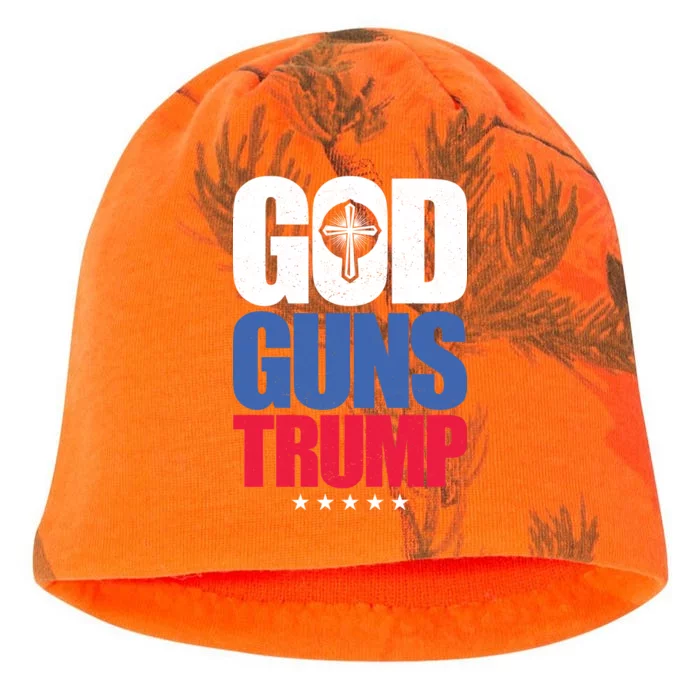 God Guns & Donald Trump Kati - Camo Knit Beanie