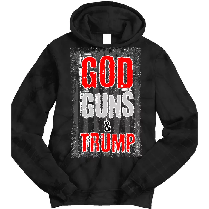 God Guns & Trump Tie Dye Hoodie