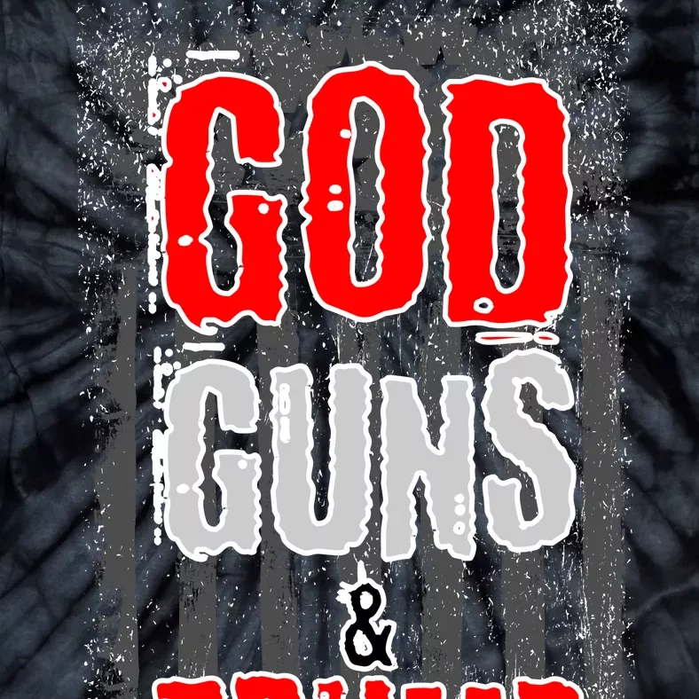 God Guns & Trump Tie-Dye T-Shirt