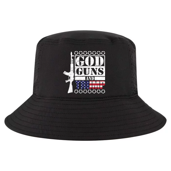 God Guns Trump Cool Comfort Performance Bucket Hat