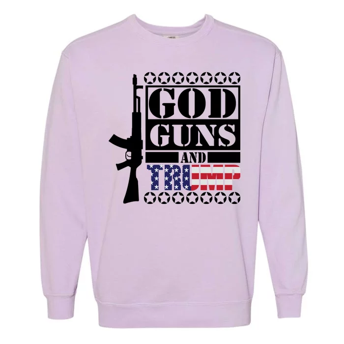 God Guns Trump Garment-Dyed Sweatshirt