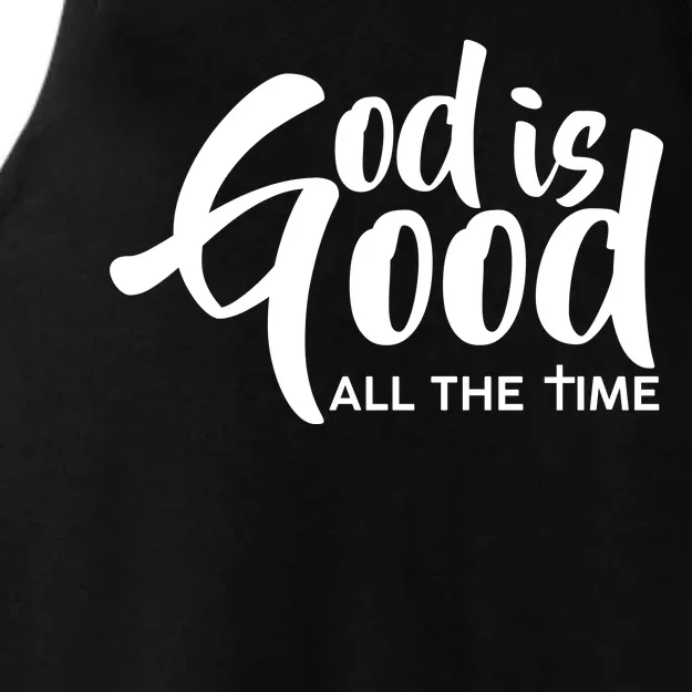 God is Good All the Time Ladies Tri-Blend Wicking Tank