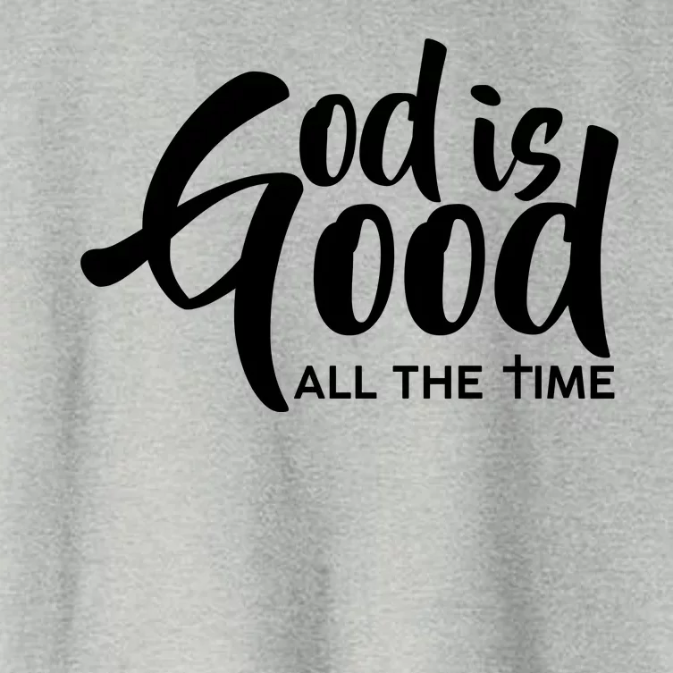 God is Good All the Time Women's Crop Top Tee