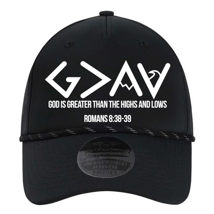 God Is Greater Romans 3:38 Performance The Dyno Cap